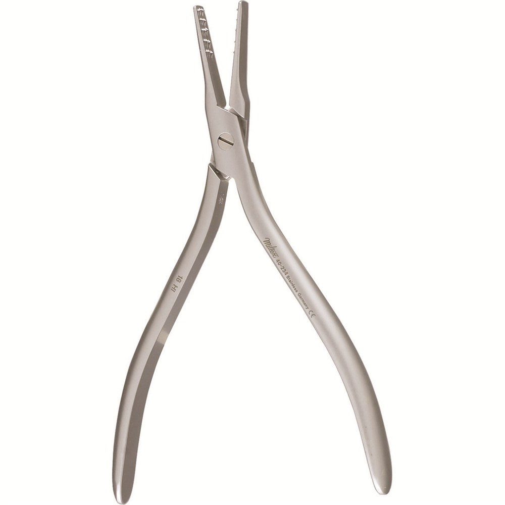 MILTEX PLATYPUS Nail Pulling Forceps, 5-1/2" (140mm), Standard Jaws, 6.5mm wide, Stainless. MPN: 40-234