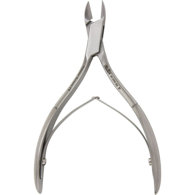 MILTEX Tissue & Cuticle Nipper, 4-1/2" (112mm), Convex Jaws 10mm, Stainless. MPN: 40-250-SS
