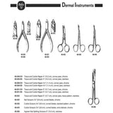 MILTEX Tissue & Cuticle Nipper, 4-1/2" (112mm), Convex Jaws 10mm, Stainless. MPN: 40-250-SS - Image 2