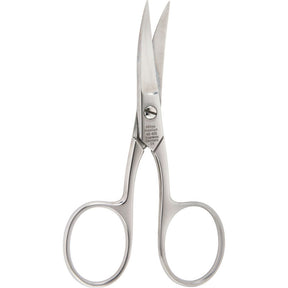 MILTEX Nail Scissors, 3-1/2" (8.9 cm), curved blades, chrome. MPN: 40-425