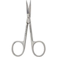 MILTEX Cuticle Scissors, 3-1/2" (8.9 cm), curved blades, standard pattern, chrome. MPN: 40-435