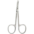 MILTEX Cuticle Scissors, 3-1/2" (8.9 cm), curved blades, extra delicate, chrome. MPN: 40-445