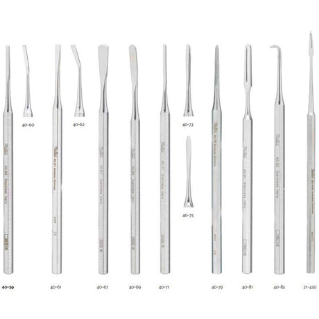 MILTEX Nail Splitter, 5-1/4" (133mm), straight, 2mm wide. MPN: 40-59 - Image 2