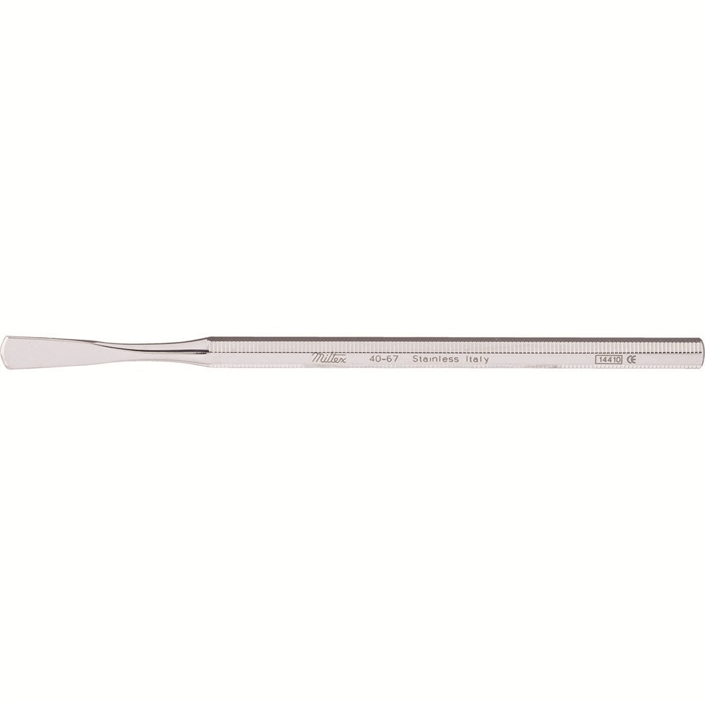 MILTEX Hand Chisel, 5-1/8" (131mm), curved edge, 7.2mm wide. MPN: 40-67