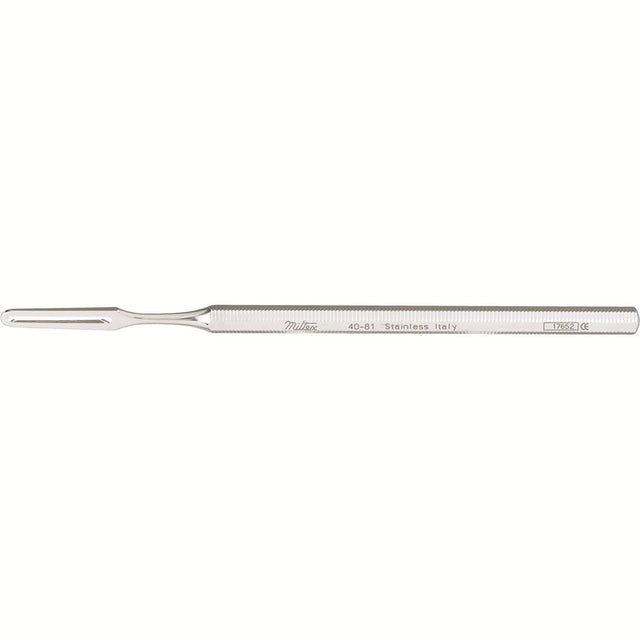 MILTEX Ingrown Nail Shaver, 5-1/8" (130mm), fenestrated blade with inside cutting edge. MPN: 40-81