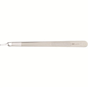 MILTEX no. 3LA Scalpel Handle, 8" (205mm), angled tip, for deep surgery, extra fine, Fits Blade Sizes 10, 11, 12, 12B, 15 & 15C. MPN: 4-12