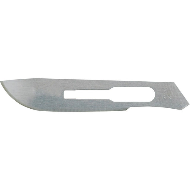 MILTEX Carbon Steel Sterile Surgical Blades no. 21, 100/box. MPN: 4-121