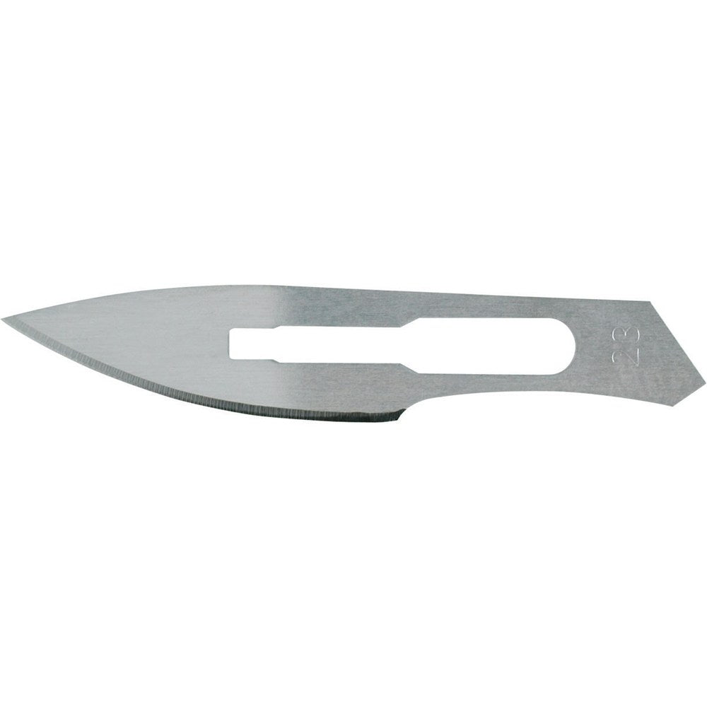 MILTEX Carbon Steel Sterile Surgical Blades no. 23, 100/box. MPN: 4-123