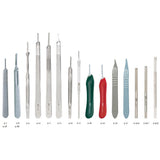 MILTEX no. 9 Scalpel Handle, 4-3/4" (119.5mm), extra fine, Fits Blade Sizes 10, 11, 12, 12B, 15 & 15C. MPN: 4-16 - Image 2