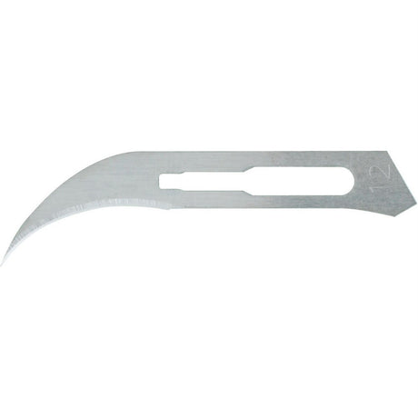 MILTEX Stainless Steel Sterile Surgical Blade no. 12, 100/box. MPN: 4-312