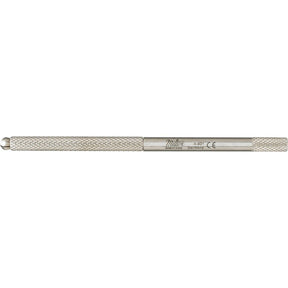 MILTEX Miniature Blade Handle, 4" (100mm) round knurled (3K type), with self-locking chuck. MPN: 4-401