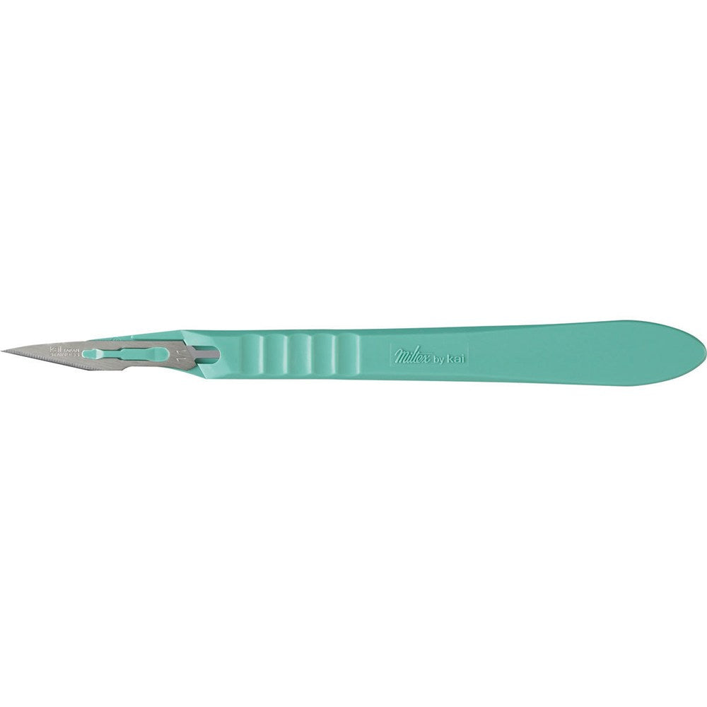 MILTEX Disposable Scalpels, stainless steel, sterile blade size no. 11, 10/box. MPN: 4-411