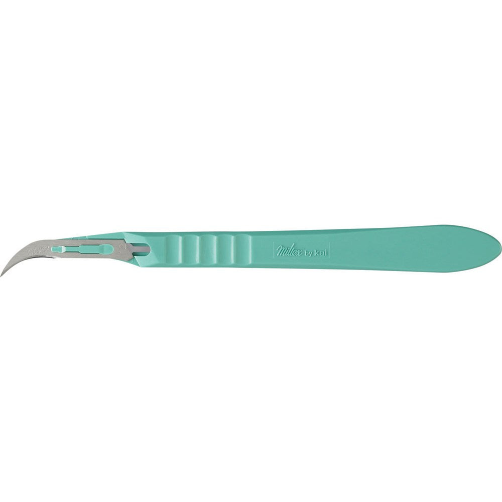 MILTEX Disposable Scalpels, stainless steel, sterile blade size no. 12, 10/box. MPN: 4-412