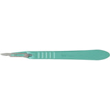 MILTEX Disposable Scalpels, stainless steel, sterile blade size no. 15, 10/box. MPN: 4-415