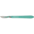 MILTEX Disposable Scalpels, stainless steel, sterile blade size no. 21, 10/box. MPN: 4-421