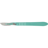 MILTEX Disposable Scalpels, stainless steel, sterile blade size no. 21, 10/box. MPN: 4-421