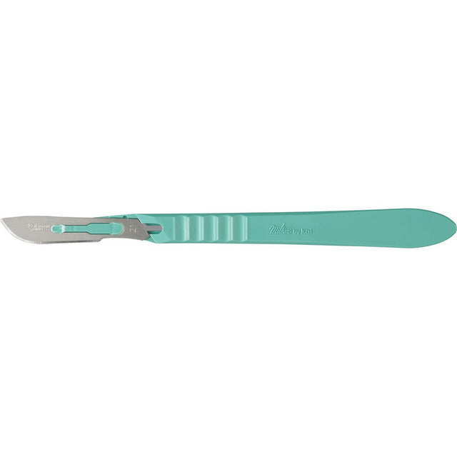 MILTEX Disposable Scalpels, stainless steel, sterile blade size no. 21, 10/box. MPN: 4-421