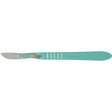 MILTEX Disposable Scalpels, stainless steel, sterile blade size no. 22, 10/box. MPN: 4-422