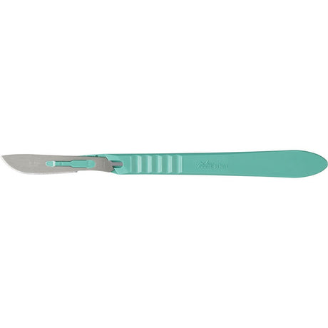 MILTEX Disposable Scalpels, stainless steel, sterile blade size no. 22, 10/box. MPN: 4-422