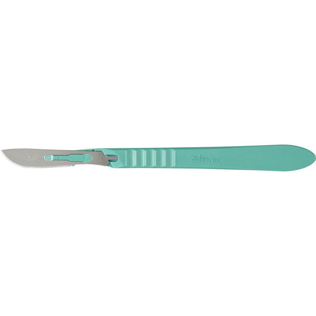 MILTEX Disposable Scalpels, stainless steel, sterile blade size no. 22, 10/box. MPN: 4-422