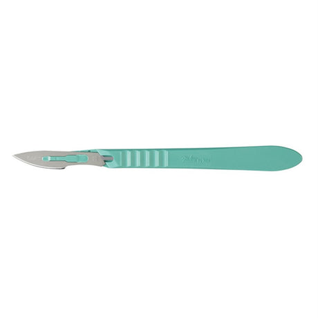 MILTEX Disposable Scalpels, stainless steel, sterile blade size no. 23, 10/box. MPN: 4-423