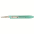 MILTEX Stainless Steel Disposable Safety Scalpel, Retractable Blade, Size No. 10, 10/box. MPN: 4-510