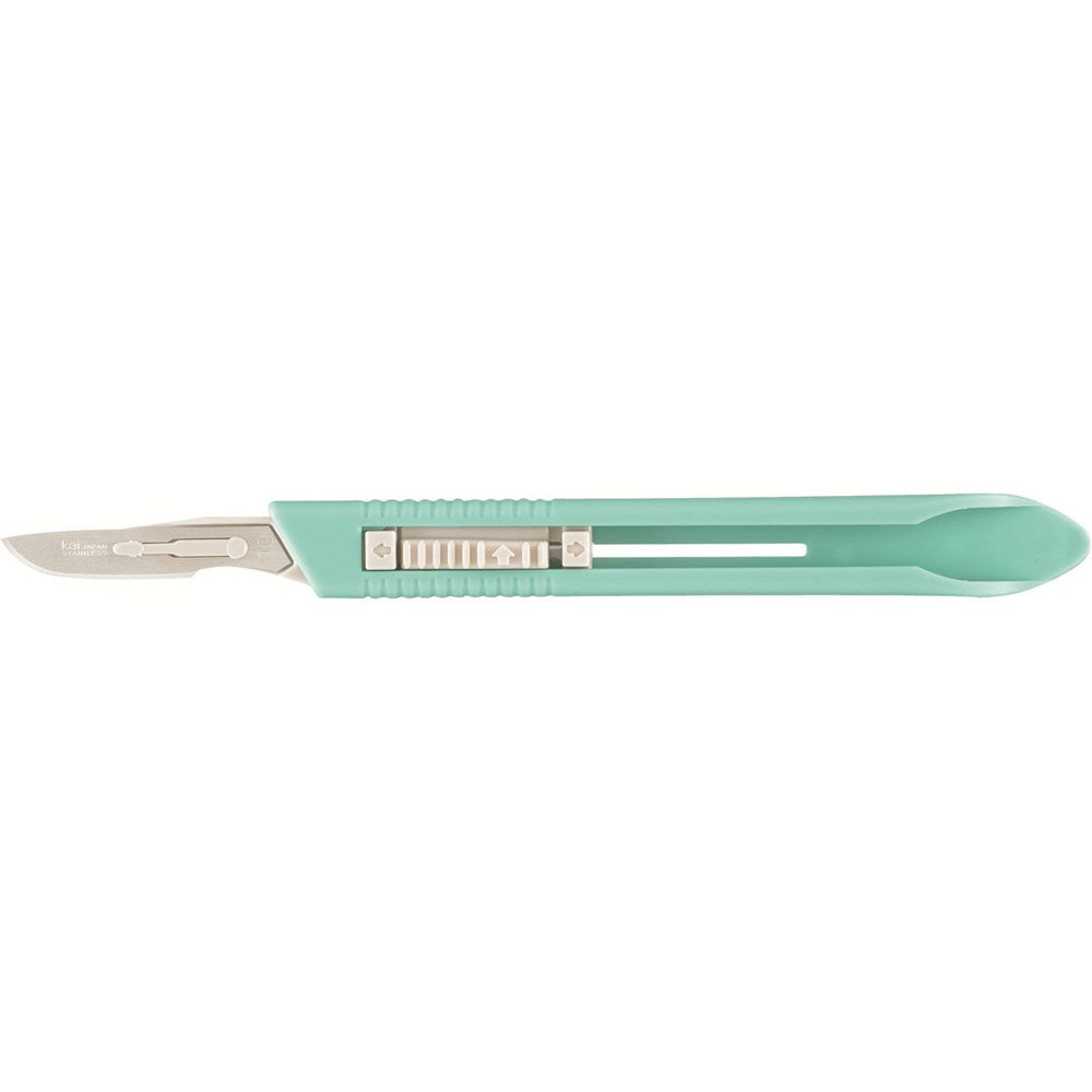 MILTEX Stainless Steel Disposable Safety Scalpel, Retractable Blade, Size No. 10, 10/box. MPN: 4-510