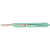 MILTEX Stainless Steel Disposable Safety Scalpel, Retractable Blade, Size No. 10, 10/box. MPN: 4-510