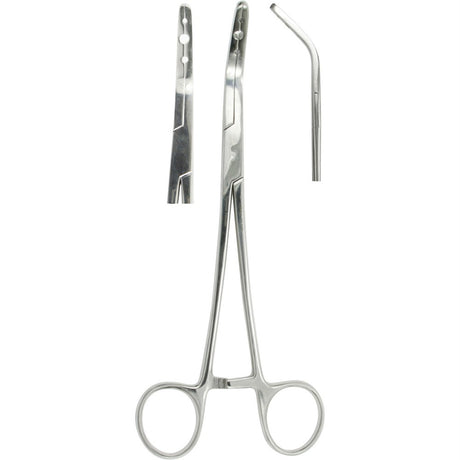 MILTEX 3-Hole Artery Forceps, 7-1/2" (19.1 cm), angular. MPN: 50-582
