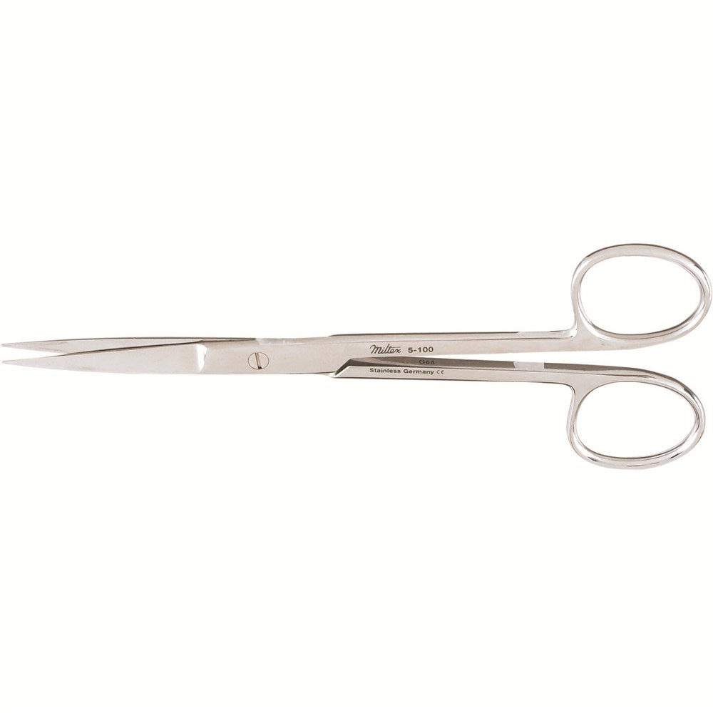 MILTEX DEAVER Scissors, 5-1/2", straight, sharp/sharp points. MPN: 5-100
