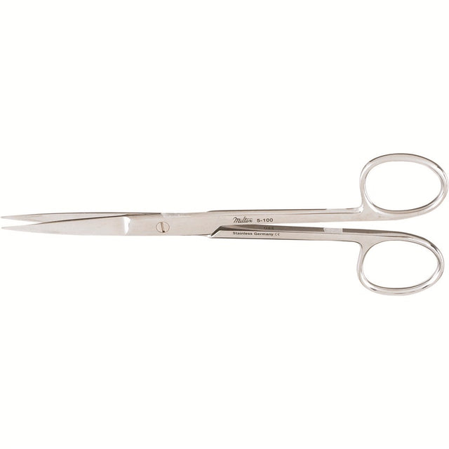 MILTEX DEAVER Scissors, 5-1/2", straight, sharp/sharp points. MPN: 5-100