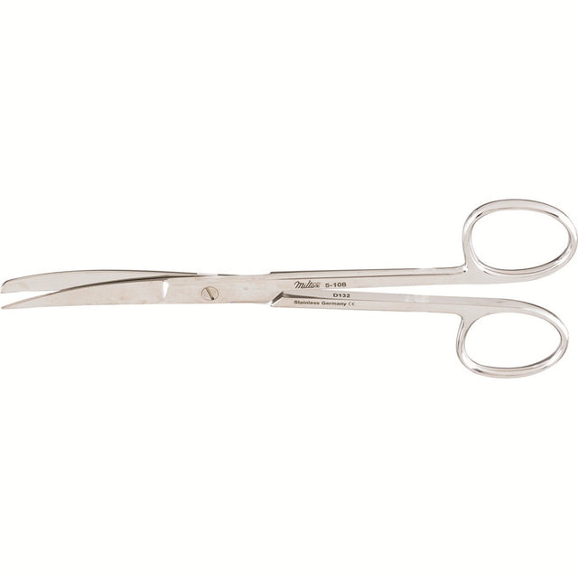 MILTEX DEAVER Scissors, 5-1/2", curved, sharp/blunt points. MPN: 5-108