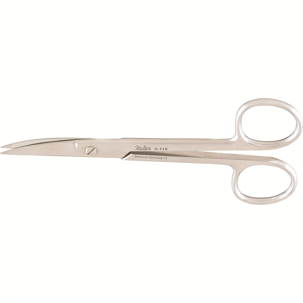 MILTEX MAYO Operating Scissors, 5-1/2", curved, heavy pattern, sharp points. MPN: 5-116