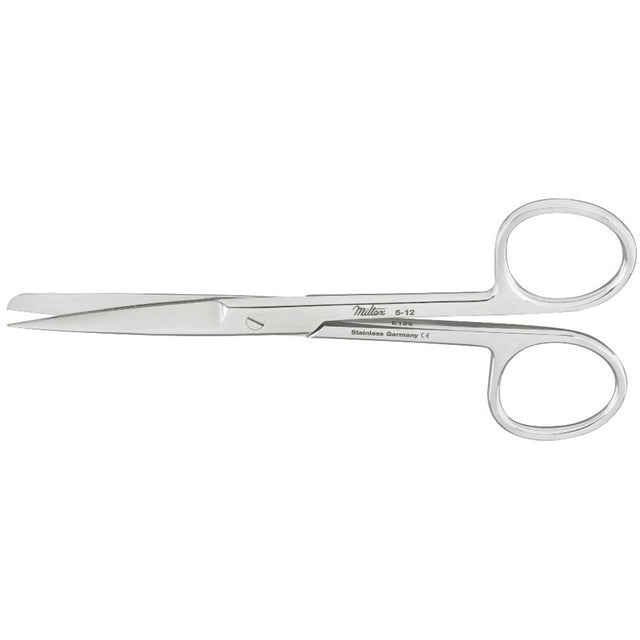 MILTEX Standard Pattern Operating Scissors, straight, 4-3/4" (120mm), Standard Pattern, sharp-blunt points. MPN: 5-12