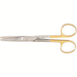 MILTEX MAYO Dissecting Scissors, 5-3/4" (145mm), Tungsten Carbide, straight, standard beveled blades. MPN: 5-120TC