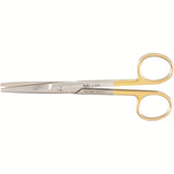 MILTEX MAYO Dissecting Scissors, 5-3/4" (145mm), Tungsten Carbide, straight, standard beveled blades. MPN: 5-120TC