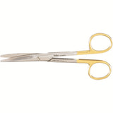 MILTEX MAYO Dissecting Scissors, 5-3/4" (145mm), Curved, Standard Beveled Blades, Carb-N-Sert. MPN: 5-122TC
