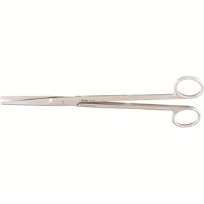 MILTEX MAYO Dissecting Scissors,9-1/4" (233mm), Straight, Standard Beveled Blades. MPN: 5-128