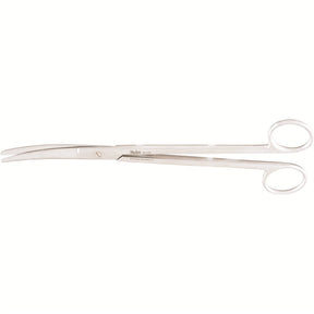 MILTEX MAYO Dissecting Scissors, 9" (22.9cm), curved, standard beveled blades. MPN: 5-130