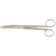 MILTEX Serratex-MAYO Dissecting Scissors, 6-3/4" (17.1 cm), curved, one serrated blade. MPN: 5-134