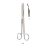 MILTEX Serratex-MAYO Dissecting Scissors, 6-3/4" (17.1 cm), curved, one serrated blade. MPN: 5-134 - Image 3