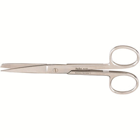 MILTEX Standard Pattern Operating Scissors, straight, 5-1/4" (132mm), Standard Pattern, sharp-blunt points. MPN: 5-14