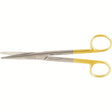 MILTEX MAYO Dissecting Scissors, 6-3/4" (17.1cm), straight, rounded blades, Carb-N-Sert. MPN: 5-140TC