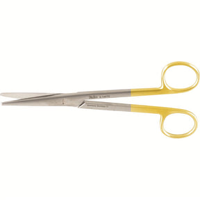 MILTEX MAYO Dissecting Scissors, 6-3/4" (17.1cm), straight, rounded blades, Carb-N-Sert. MPN: 5-140TC