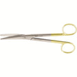 MILTEX MAYO Dissecting Scissors, 6-3/4" (17.1cm), curved, rounded blades, Carb-N-Sert. MPN: 5-142TC
