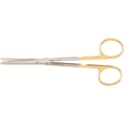 MILTEX Standard Pattern METZENBAUM-LAHEY Scissors, 5-3/4" (145mm), Tungsten Carbide, Straight, blunt points. MPN: 5-179TC