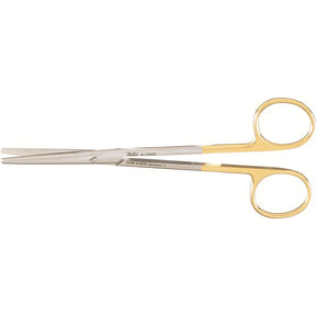 MILTEX Standard Pattern METZENBAUM-LAHEY Scissors, 5-3/4" (145mm), Tungsten Carbide, Straight, blunt points. MPN: 5-179TC