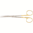 MILTEX Delicate Pattern METZENBAUM-LAHEY Scissors, 5-3/4" (145mm), Tungsten Carbide, curved, blunt points. MPN: 5-180A-TC