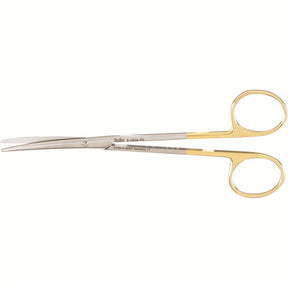 MILTEX Delicate Pattern METZENBAUM-LAHEY Scissors, 5-3/4" (145mm), Tungsten Carbide, curved, blunt points. MPN: 5-180A-TC