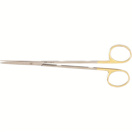 MILTEX Delicate Pattern METZENBAUM Scissors, 7" (179mm), Tungsten Carbide, straight, sharp points. MPN: 5-181B-TC